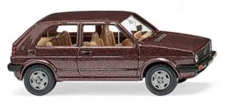 Wiking 004504 - H0 - VW Golf II - metallic umbrabraun